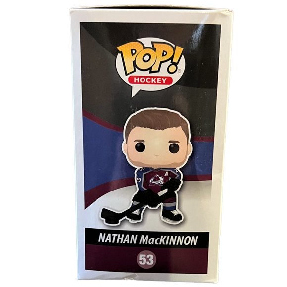 NWOT Funko Pop Hockey Avalanche Nathan MacKinnon Collectible Vinyl Figure - Picture 4 of 6